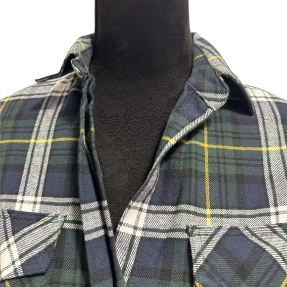 Sam Edelman Split Chiffon-Back Shirt - Picture 5 of 16